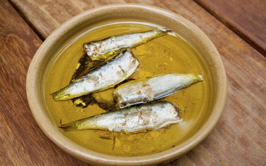 Sardines Swimming In Cannabis Oil